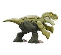 Mattel Jurassic World Fierce Changers 2-in-1 Dinosaur Figure Double Danger Transforming Toy T Rex to Ankylosaurus in 11 Steps