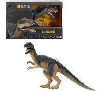 Mattel Jurassic World Hammond Collection Allosaurus Dinosaur Action Figure, Premium Movie Design, Glass Eyes & Wired Tail, 19 Points of Articulation, JCG13