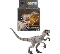 Mattel Jurassic World Hammond Collection Dinosaur Action Figure Toy, Atrociraptor Ghost, Premium Movie Design with Glass Eyes & 14 Points Articulation