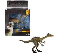 Mattel Jurassic World Hammond Collection Dinosaur Action Figure Toy Troodon Species, Premium Movie Design Glass Eyes & 14 Points Articulation, JDJ11