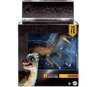 Mattel Jurassic World Hammond Collection Dinosaur Action Figure Toy Troodon Species, Premium Movie Design Glass Eyes & 14 Points Articulation, JDJ11