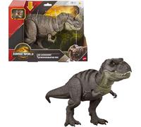Mattel Jurassic World Laboratory Attack JGM16 T-Rex Kids Figure Dinosaur, Large Moving Dinosaur Toy, Total Length: Approx. 46.4 cm, Age 4+, Green