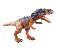 Mattel Jurassic World Massive Biters Dinosaur Action Figure Siats Meekerorum Large Dino Toy with Tail-Activated Strike & Chomping Motion
