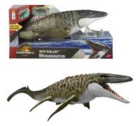 Mattel Jurassic World Rebirth Bite N Blast Mosasaurus & Mini Dilophosaurus
