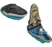 Mattel Jurassic World Rebirth Deluxe Mosasaurus Playset with 7 Interactive Features, 7 Sound Effects & 6 Micro Figures, Folds Up to Carry & Store