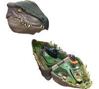 Mattel Jurassic World Rebirth Micro Adventure Playset, Distortus Rex (US IMPORT)