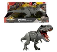 Mattel Jurassic World Rebirth Power Devour Tyrannosaurus Rex Dinosaur Figure with Tongue Activated Constant Chomp, Lights & Sounds, Digital Play, JGB50
