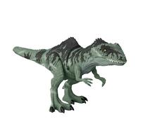 Mattel Jurassic World - Strike 'n Roar Giant Dino Giganotosaurus Toy Figure, Movable with Roar and Snap Response, with AR Function, Toy for Children f