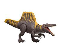 Mattel Jurassic World Super Battle Attack Roaring Spinosaurus Figure for Kids