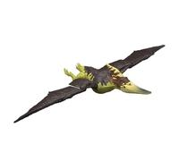 Mattel Jurassic World Wild Roar Pteranodon Dinosaur Action Figure Toy with Chomp Attack, Light Up Feature & Roar Sound, Scan Code for Digital Play, JKL78