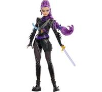 Mattel KPop Demon Hunters HUNTR/X Rumi Deluxe Fashion Doll | Wearing Removable Battle Look with Sword Accessory, 11 Posable Joints, Inspired by the Movie , JRW19
