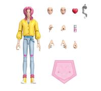 Mattel KPop Demon Hunters Saja Boys Romance Action Figure | 6-inch scale, 18 Articulation Points, Wearing “Soda Pop” Look, Themed Accessories, Swappable Faces & Hands , JRY37