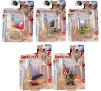 Mattel League of Super Pets Complete Set of 5 Micro Action Figures with Krypto, Ace, Merton, PB and Chip