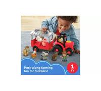 LITTLE PEOPLE CARING FOR ANIMALS TRACTOR GIFT SET