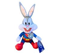 Mattel Looney Tunes x DC 100th Anniversary Large Super Soft Embroidered Gift Quality 12" 30cm Plush - (Bugs Bunny - Superman)