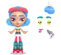 Mattel Lotta Looks Skate Pop Doll with 10+ Plug/Play Pieces, 100+ Looks, Multi (GMW43)