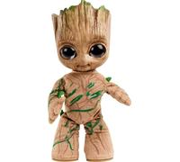 Mattel Marvel Plush, Groovin’ Groot Dancing and Talking Plush Figure from Disney+ Series I Am Groot, Soft Toy for Gifts and Collectors, HJM23