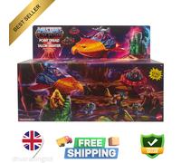 Masters of the Universe Origins Playset with Toy Plane & Accessories, Talon Fighter & Point Dread Outpost, 5.5-in Scale