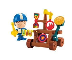 Mattel Mike The Knight Rolling Training Station Playset
