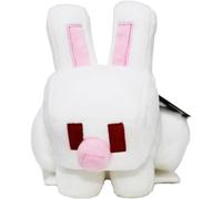Mattel Minecraft 8 inch White Rabbit Plush Figure,Gift for Fans Age 3+, HWF86