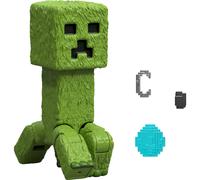 Mattel Minecraft Action Figure & Accessories Set, 4-inch Creeper Posable Character Collectible Inspired by A Minecraft Movie