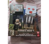 Minecraft Blast Attack Ghast Action Figure Set With Lights, Sounds &Amp; More Inspired By The Movie One Colour