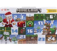 Mattel Minecraft Advent Calendar, 3 3.25-in Scale Action Figures inc (US IMPORT)
