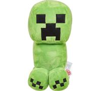 Mattel Minecraft Basic Plush Character Soft Dolls, Video Creeper