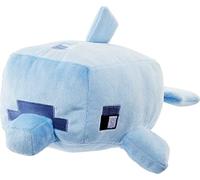Mattel Minecraft Basic Plush Dolphin Soft Doll, Video Game-Inspired Collectible Toy for Kids & Fans Ages 3 Years Old & Up