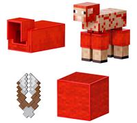 Mattel Minecraft Diamond Level Sheep Action Figure with 3 Accessories, 5.5-inch Collector Scale & Pixelated Design, JCV22