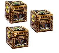 Mattel Minecraft Egyptian Mythology Series 17 Mini Figures from FYH37-999H Release (Pack of 3 Blind Boxes)