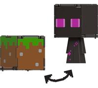 Minecraft Flippin Figs Enderman & Grass Block Action Figure NIB