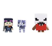 Mattel Minecraft Halloween Series Action Figure (3 Pack) - Alex with Hoodie Mummy Sheep & Bedlam
