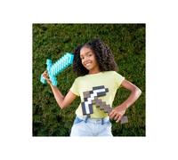 Mattel Minecraft Iron Pickaxe Toy for Role Play and Adventure