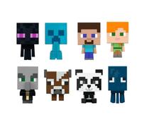 Mattel Minecraft Mob Head Minis 2022 Complete Set of 8 Micro Figures Bundle from HHP58-956B Release