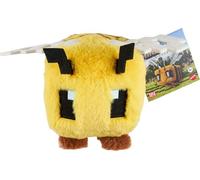 Mattel Minecraft Plush Toy, Bee Soft Doll Inspired by A Minecraft Movie Character, 8-inch Collectible