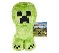 Mattel Minecraft Plush Toy, Creeper Soft Doll Inspired by A Minecraft Movie Character, 8-inch Collectible, JFP58