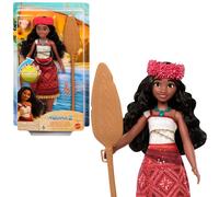 Mattel Disney Vaiana 2 Singing Adventure Vaiana Doll with Signature Outfit & Accessories, Sings “We’re Back” in 4 Languages: English, French, German, Italian, JBT61