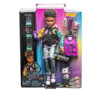 Mattel Monster High Core Clawd Wolf with Pet Gargoyle Bulldog Accessories Age 4+