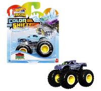 Hot Wheels Mattel Monster Trucks Color Changing Car Assorted Models, Multicolor (HGX06)