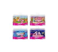 Mattel MTTJGV64 Mini Movie Vehicles Assortment Barbie - 4 Piece