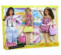 Mattel N8322 Barbie - Fashionistas - Spring outfits