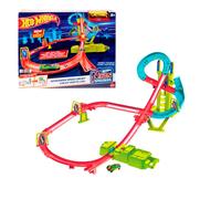 Mattel Neon Speeders Full Speed Track Hot Wheels