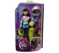 Mattel Netflix Over the Moon Fei Fei Lunar Fashion Doll with Helm a. Gobi - New
