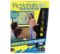 MATTEL Pictionary Air Takeover Family Drawing Game, Blue,Yellow
