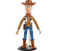 Mattel Pixar Spotlight Series Woody Figure, Disney Pixar Toy Story Collectable, 9.2-in Tall with 2 Hand Sets, 2 Expressions, Articulation & Display Box with Reversible Background