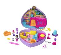 Mattel Polly Pocket Starring Shani Art Studio Compact Micro Shani And Friend Dolls