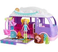 Mattel Polly Pocket: Tiny Worlds Big Surprises - Glamping Camper V... Toy NEW