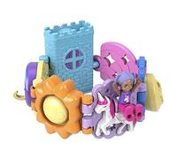 Mattel Polly Pocket Treasures Bracelet - Unicorn Fantasy Theme - Bracelet + 1 x Micro Doll as well as Interactive Features!