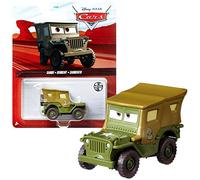 Mattel Selection Vehicles Racing Style Disney Cars Die Cast 1:55 Car, Type: Sarge, (CDXV59)